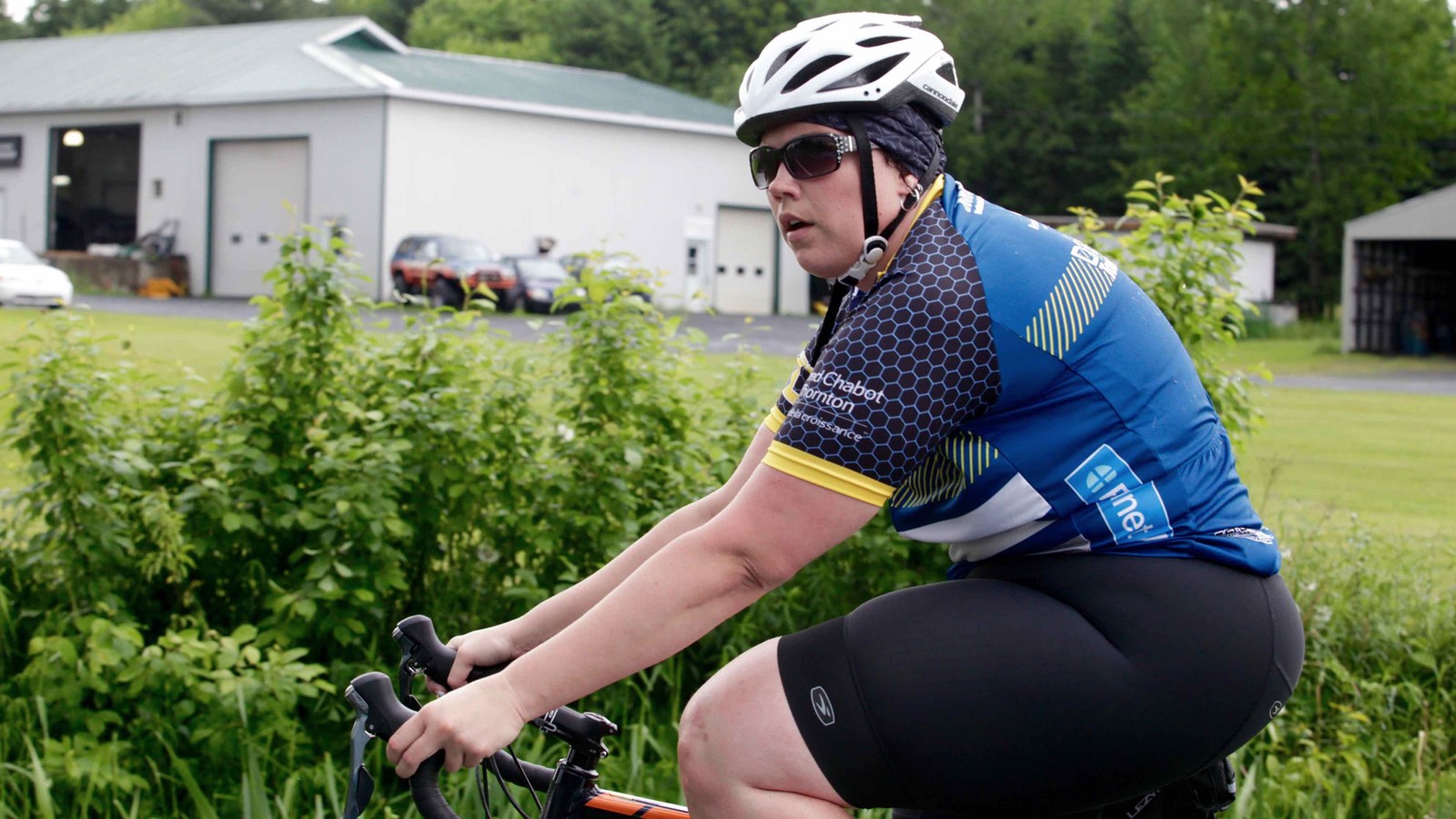 La grêle, le vent, la pluie : rien n'arrête les cyclistes du Défi Tour de Beauce 2017