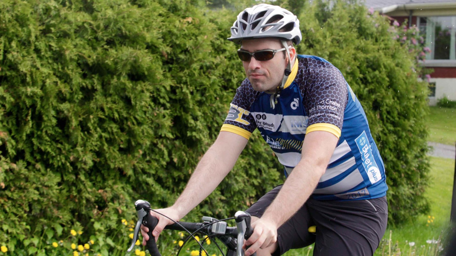 La grêle, le vent, la pluie : rien n'arrête les cyclistes du Défi Tour de Beauce 2017