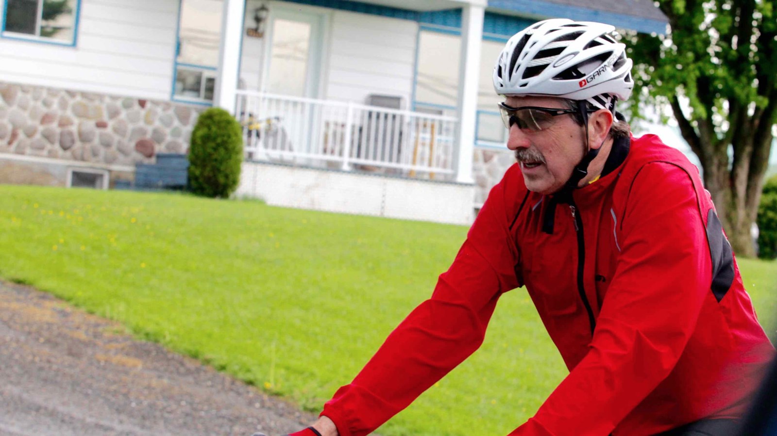 La grêle, le vent, la pluie : rien n'arrête les cyclistes du Défi Tour de Beauce 2017