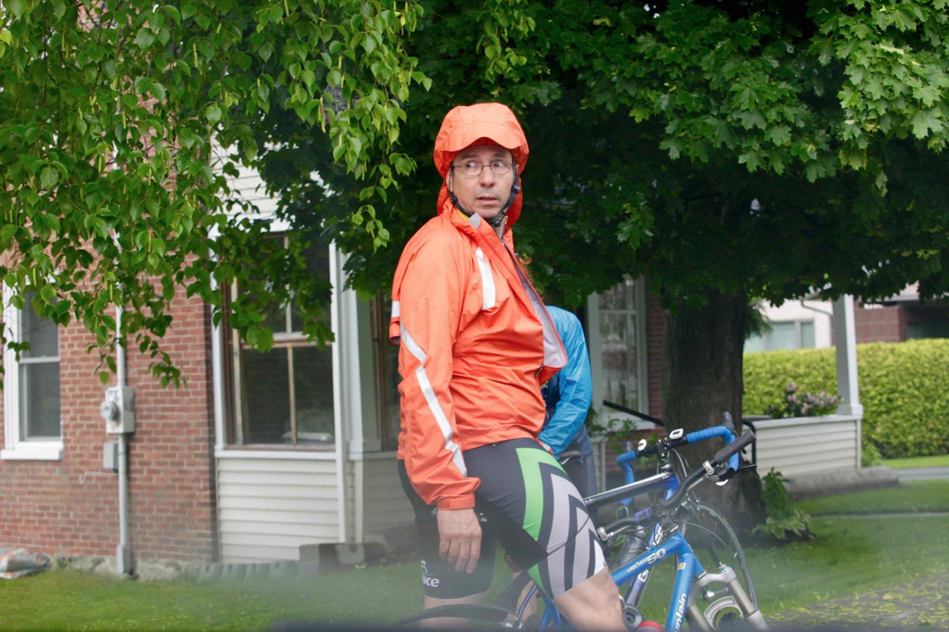 La grêle, le vent, la pluie : rien n'arrête les cyclistes du Défi Tour de Beauce 2017