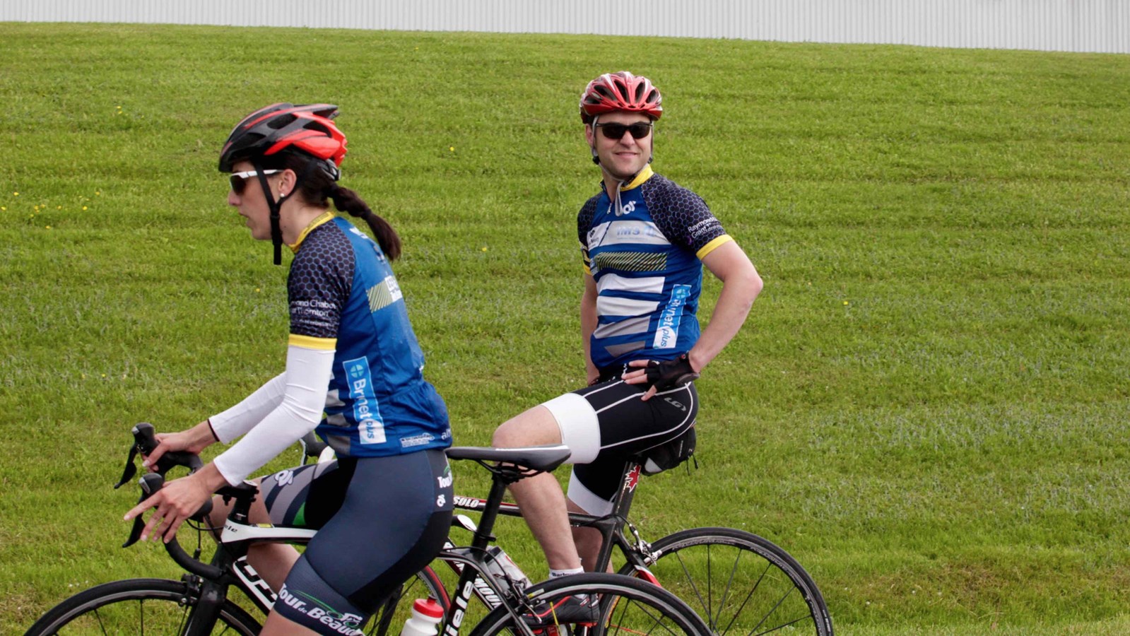 La grêle, le vent, la pluie : rien n'arrête les cyclistes du Défi Tour de Beauce 2017