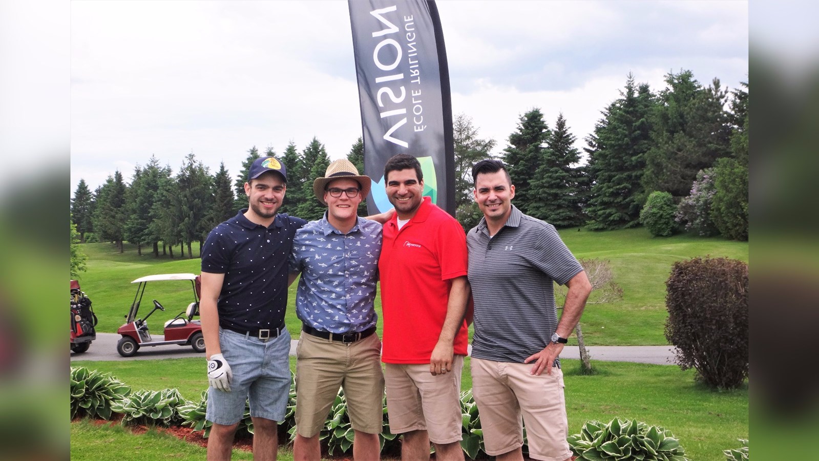 Succès pour la 1re édition du tournoi de golf de l'école Vision Beauce