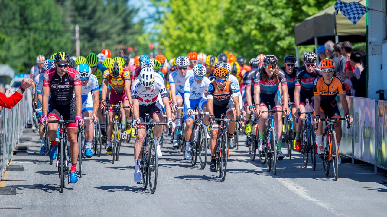 TOUR DE BEAUCE 2017 | Les cyclistes ont pris le départ vers 10h pour la 1ère étape