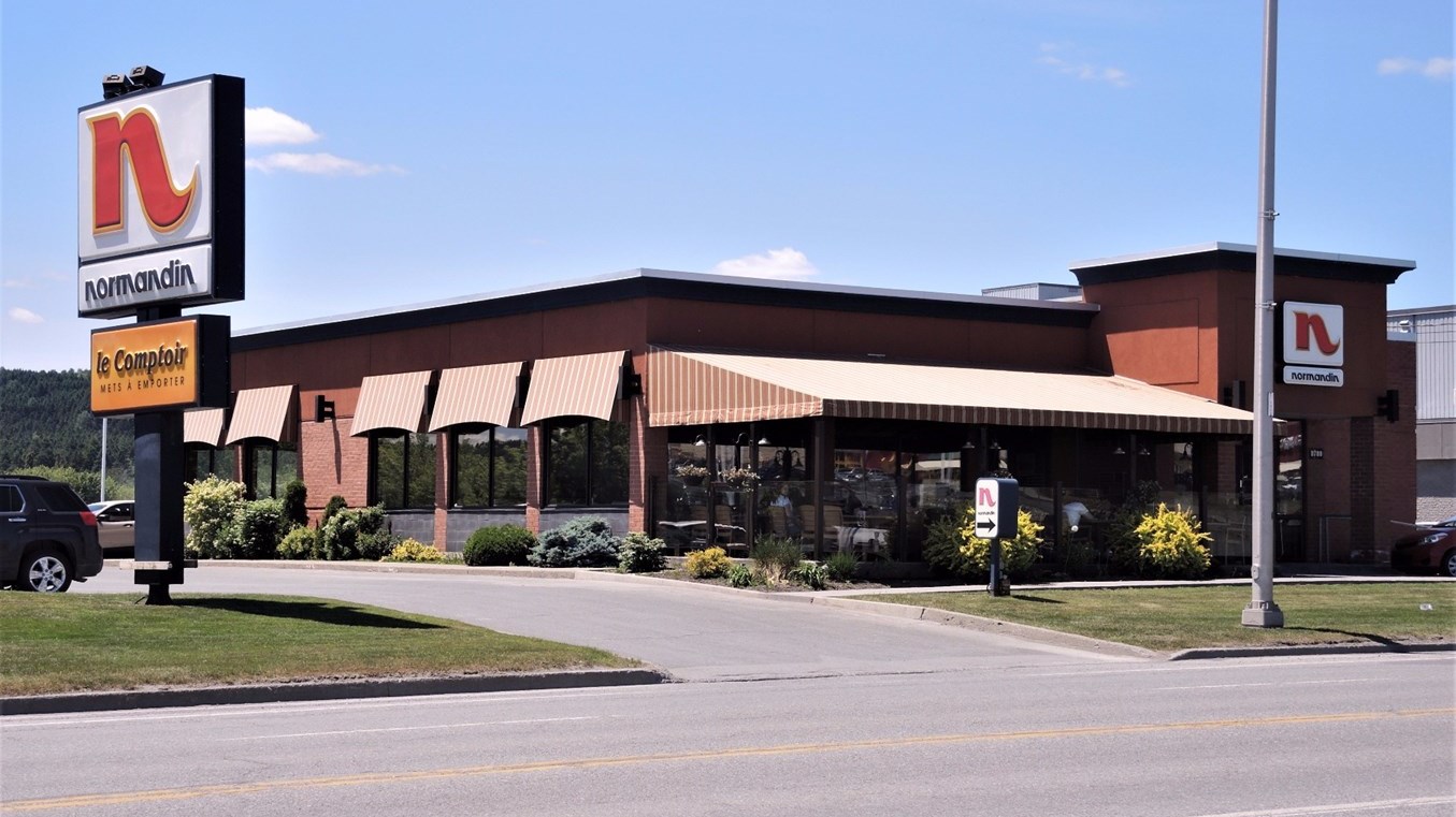 Le restaurant Normandin de Saint-Georges.