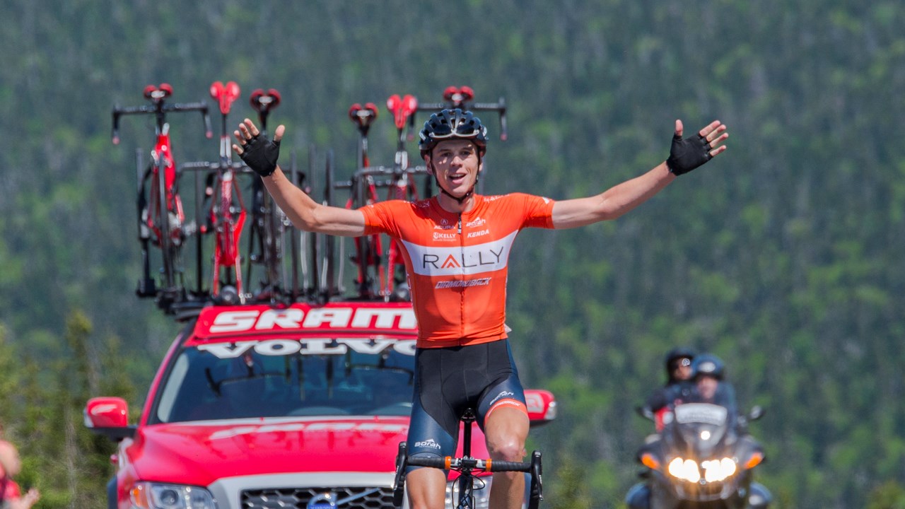 C'est l'Ontarien Matteo Dal-Cin qui a remporté la 2e étape du Tour de Beauce.