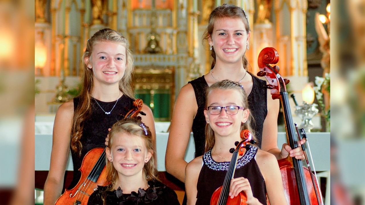 Les quatre soeurs Berthiaume font partie des artistes qui se produiront durant les messes-concerts de cet été à Saint-Joseph. 