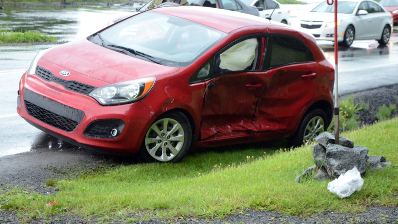 EN BREF | Accident sur l'avenue Lambert à Beauceville