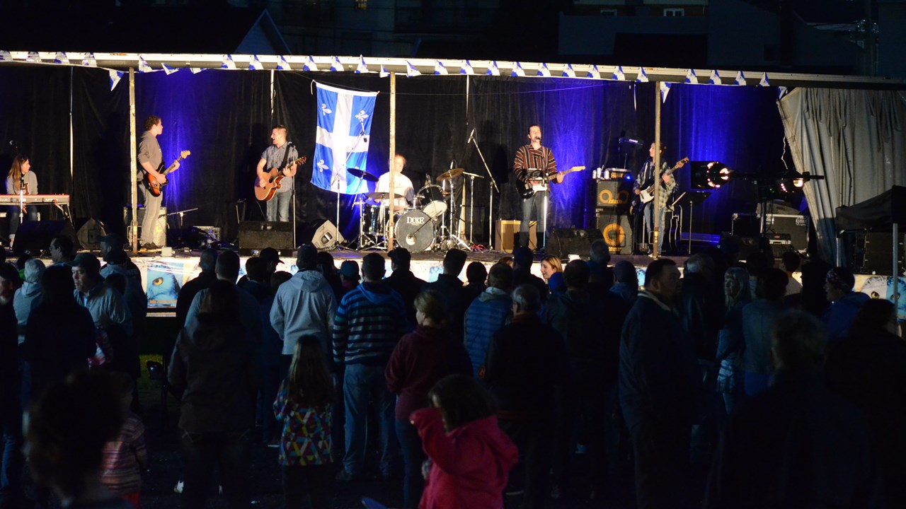 Beauceville célèbre la fête nationale en rendant hommage à Bob Bissonnette