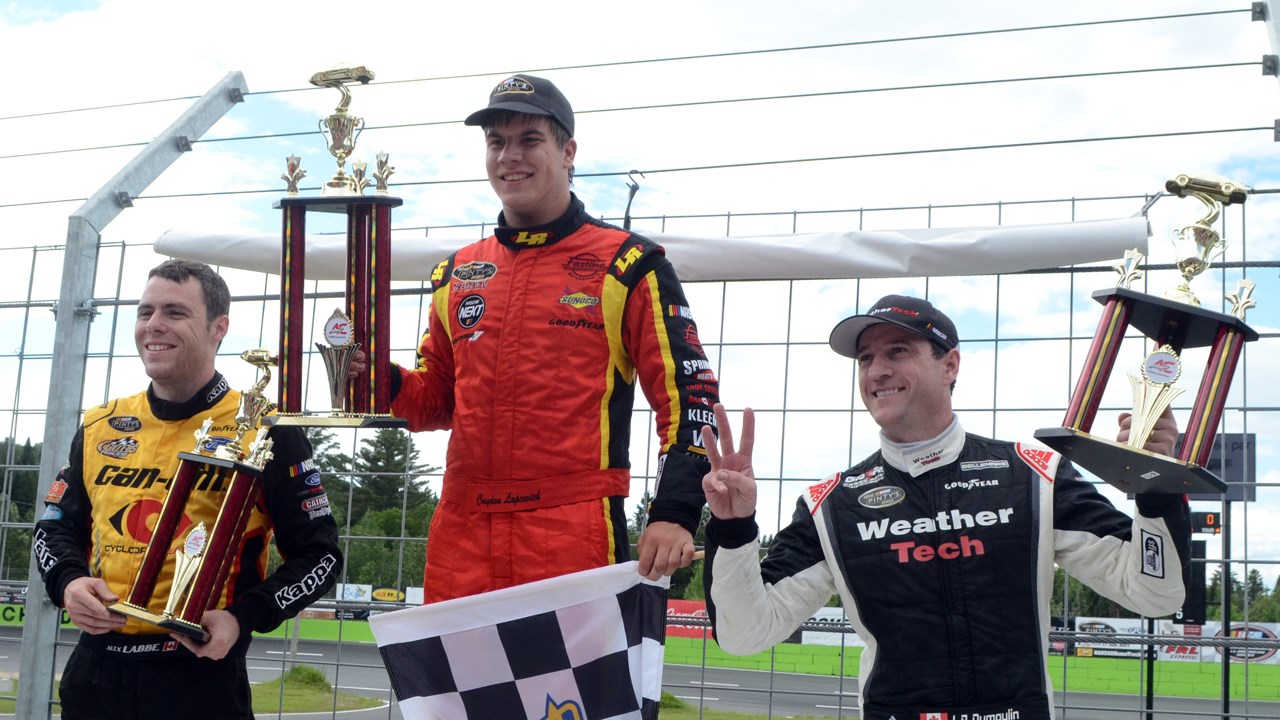 Lapcevich devance Labbé lors du Nascar Pinty's CRS Express 300