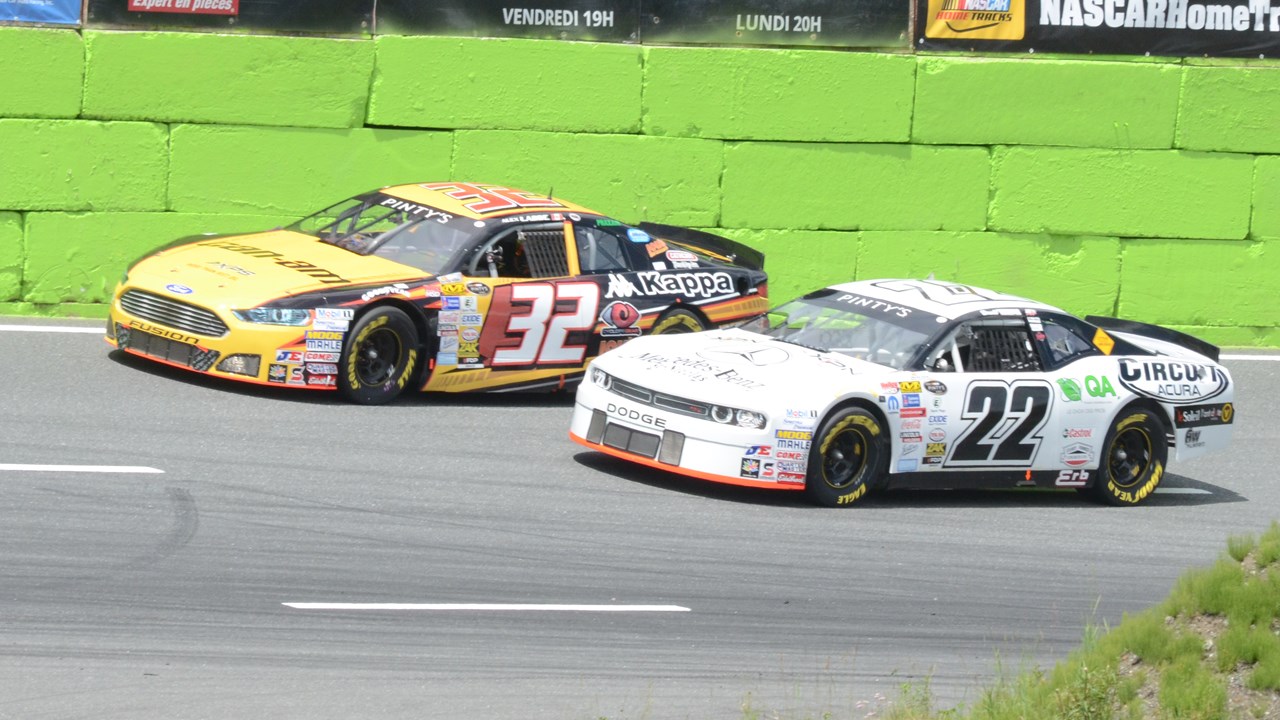 Lapcevich devance Labbé lors du Nascar Pinty's CRS Express 300