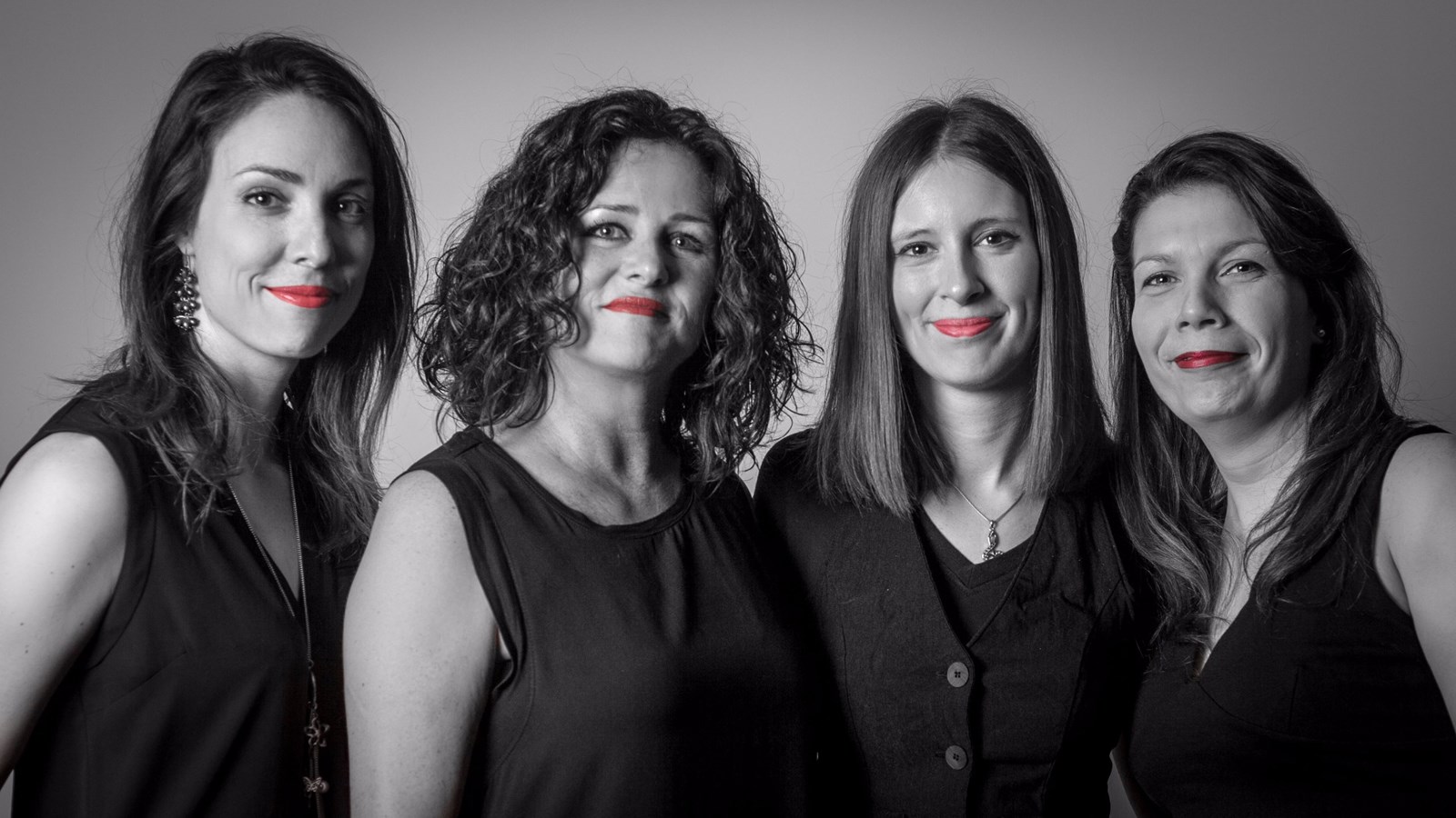 De gauche à droite : Julie Giroux, Pascale Veilleux, Nancy Labonté et Audrey Lapointe.