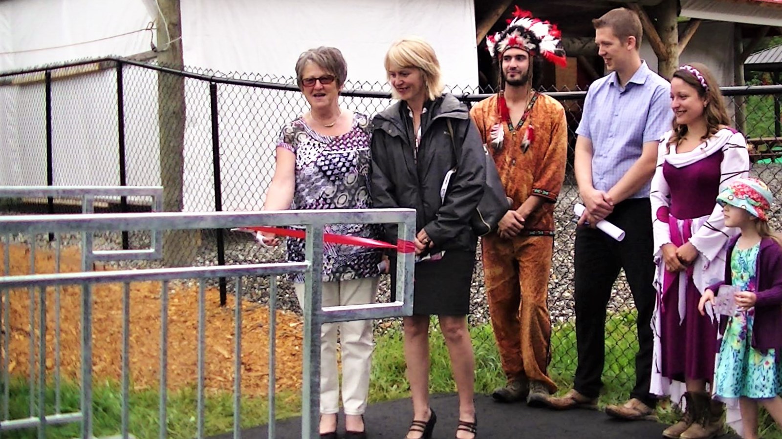 Plusieurs nouvelles installations inaugurées au Village Aventuria de Saint-Jules