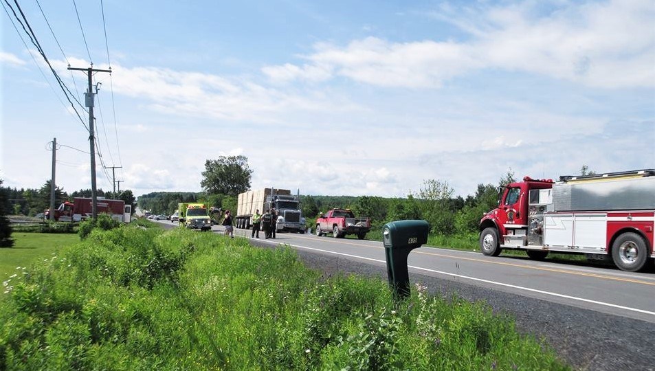 L'incident s'est produit aux alentours de 10 h 15, le jeudi 29 juin 2017, sur le 6e Rang à Saint-Benoît-Labre.