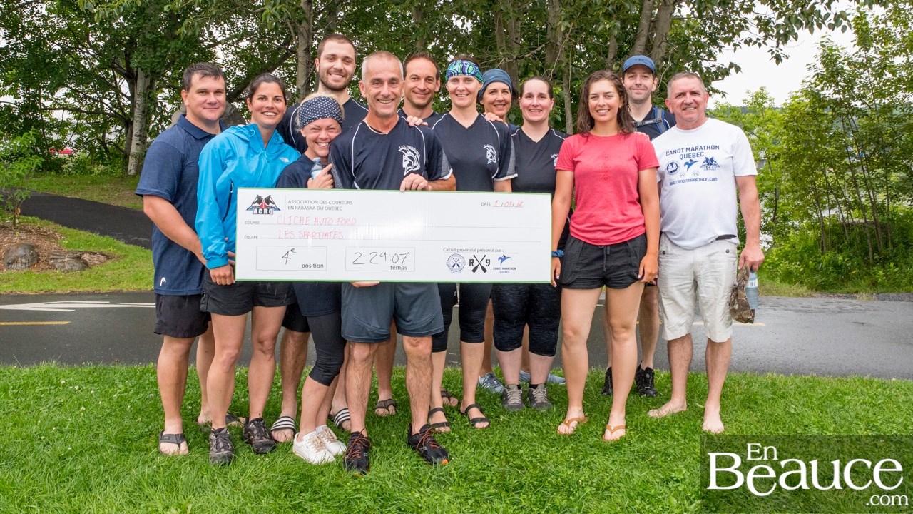 COURSE RABASKA 2/2 | Les deux équipes beauceronnes dominent le podium