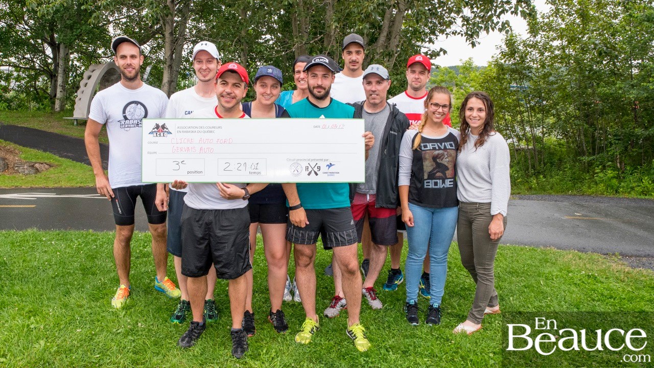 COURSE RABASKA 2/2 | Les deux équipes beauceronnes dominent le podium