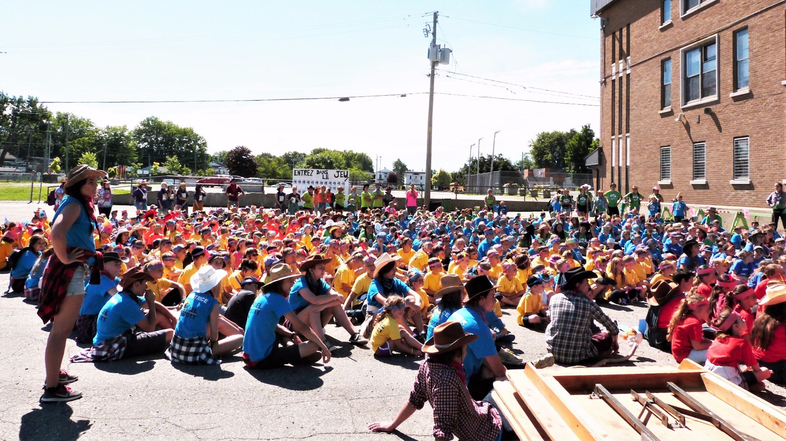 Près de 800 enfants au rassemblement des camps de jour en Nouvelle-Beauce