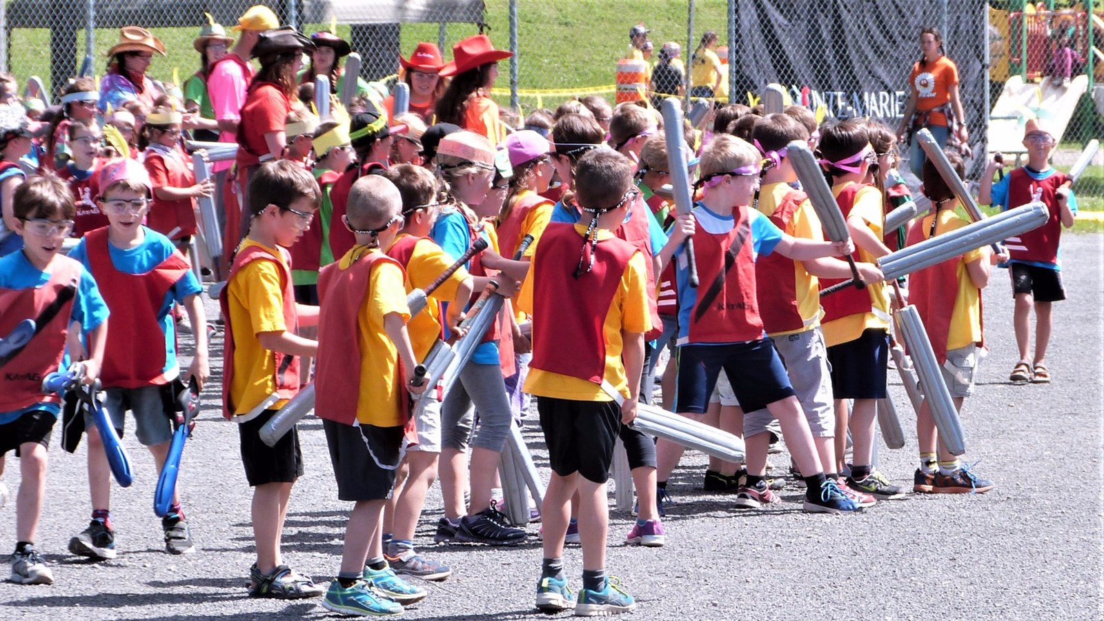 Près de 800 enfants au rassemblement des camps de jour en Nouvelle-Beauce