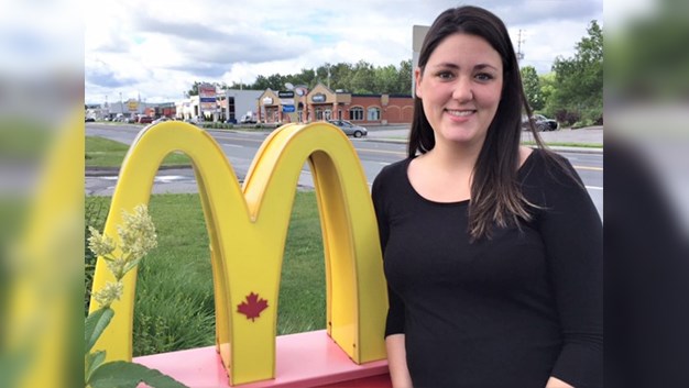 Janie Ross travaille au McDonald's de Sainte-Marie depuis 12 ans.