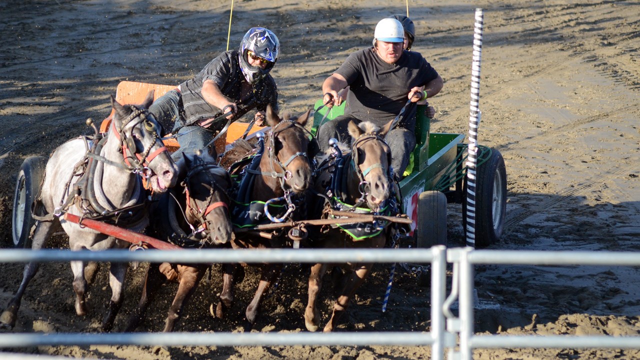 Des estrades pleines pour la finale du rodéo des Festivités western de Saint-Victor