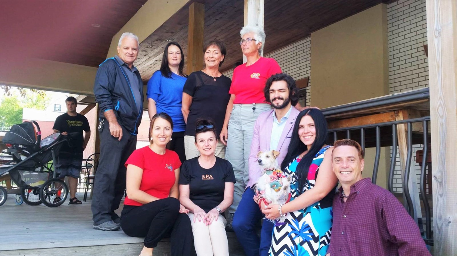 Les membres du regroupement des commerçants du centre-ville de Saint-Georges, Quartier Centre-Ville.