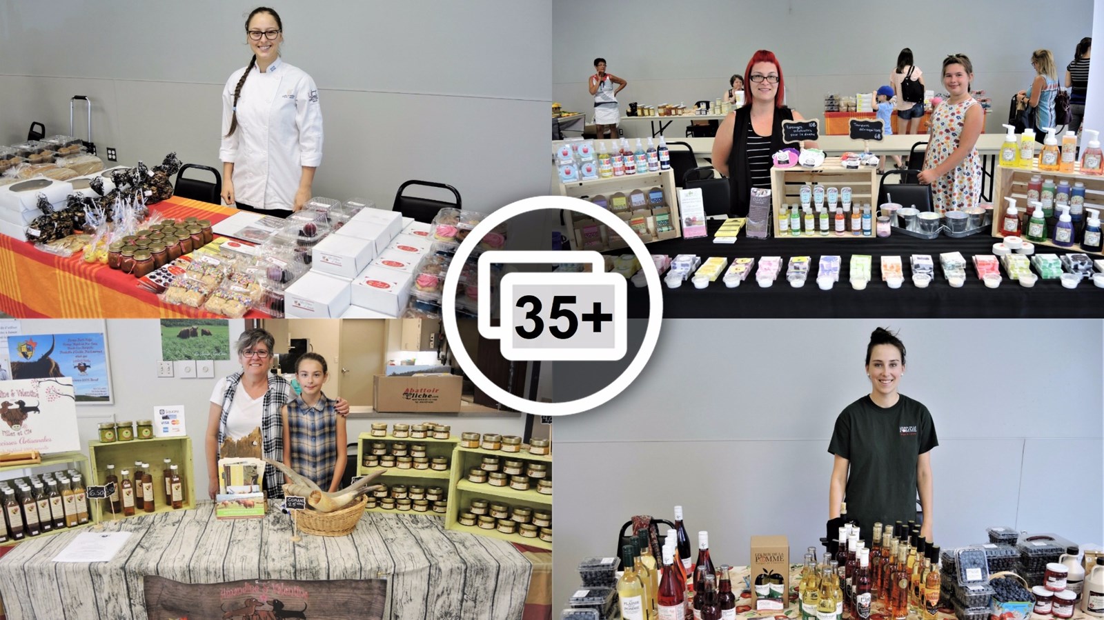 Savons, épices, bijoux, poupées et chocolats au dimanche du Marchand