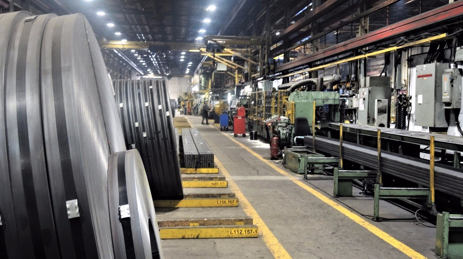 L'usine de Groupe Canam à Saint-Gédéon compte 725 employés.