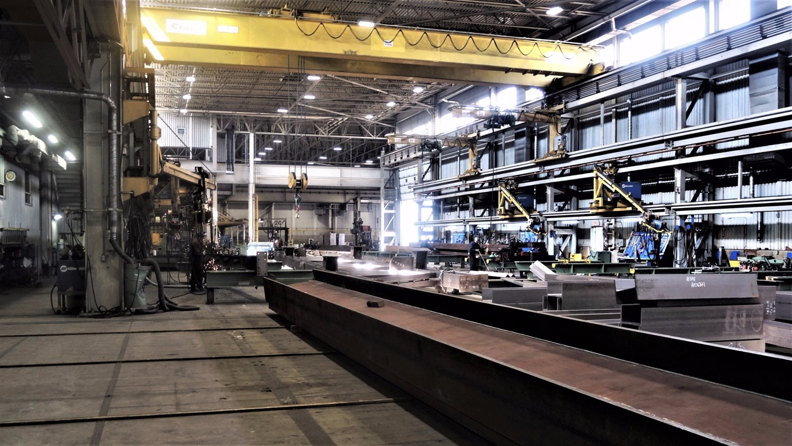 L'usine de Groupe Canam à Saint-Gédéon compte 725 employés.