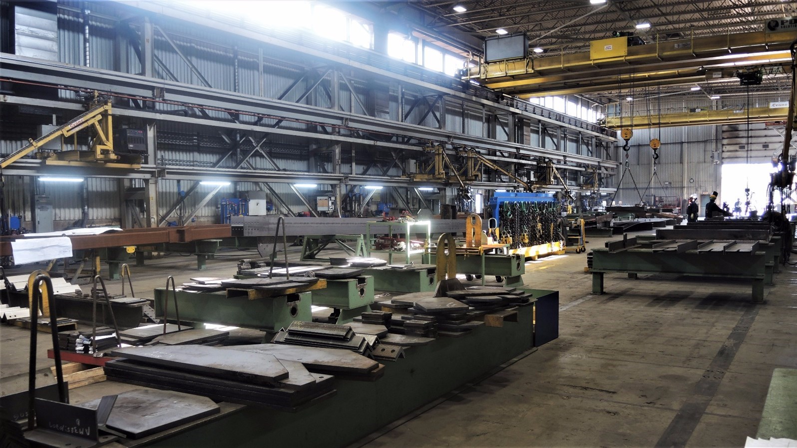 L'usine de Groupe Canam à Saint-Gédéon compte 725 employés.