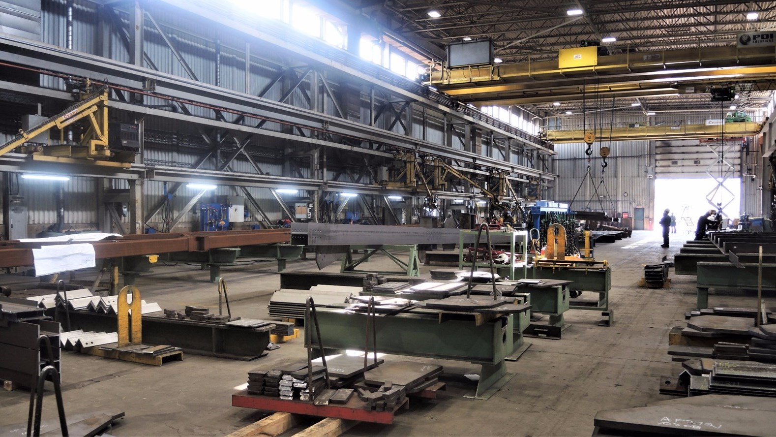 L'usine de Groupe Canam à Saint-Gédéon compte 725 employés.