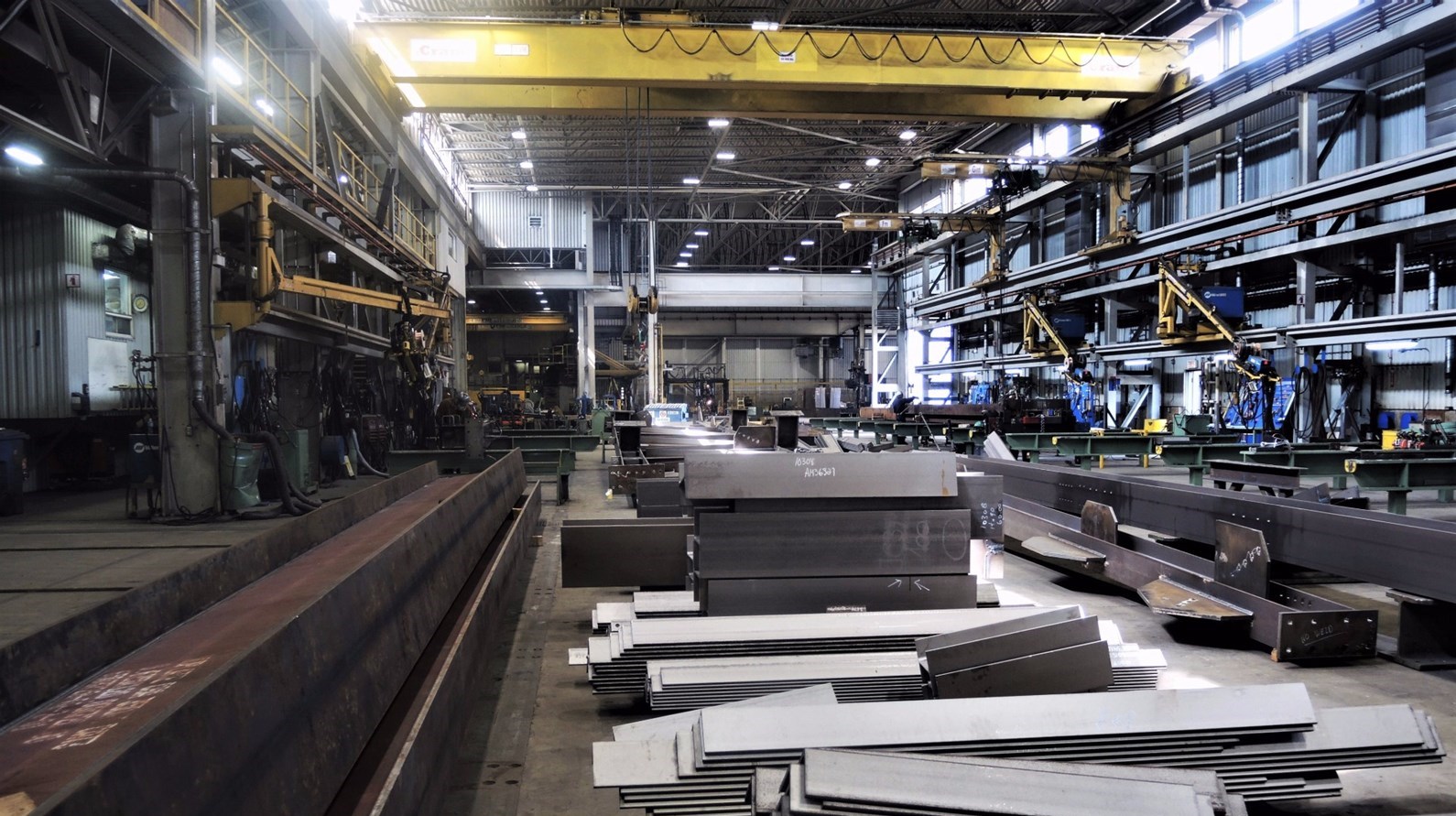 L'usine de Groupe Canam à Saint-Gédéon compte 725 employés.