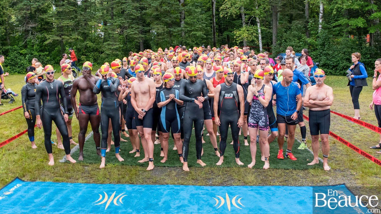 De 9 à 69 ans, de Saint-Georges à Sept-Îles, 172 triathlètes à l’assaut du Lac-Poulin