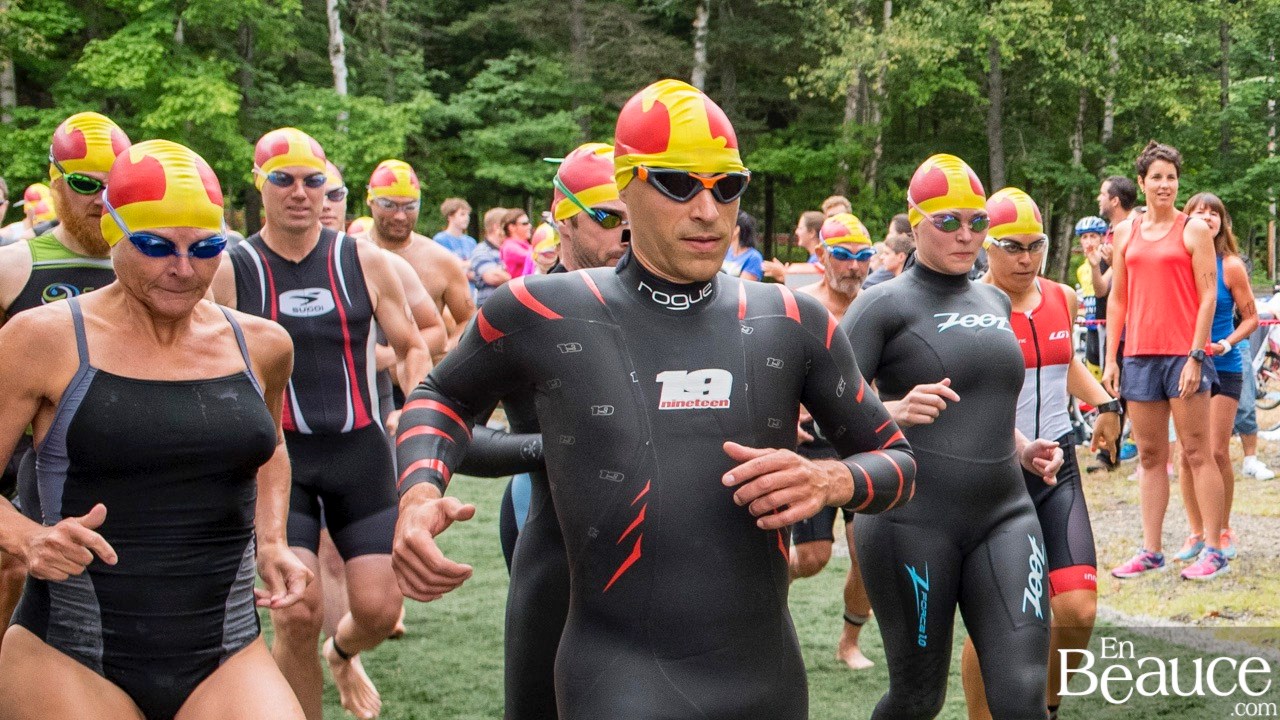 De 9 à 69 ans, de Saint-Georges à Sept-Îles, 172 triathlètes à l’assaut du Lac-Poulin