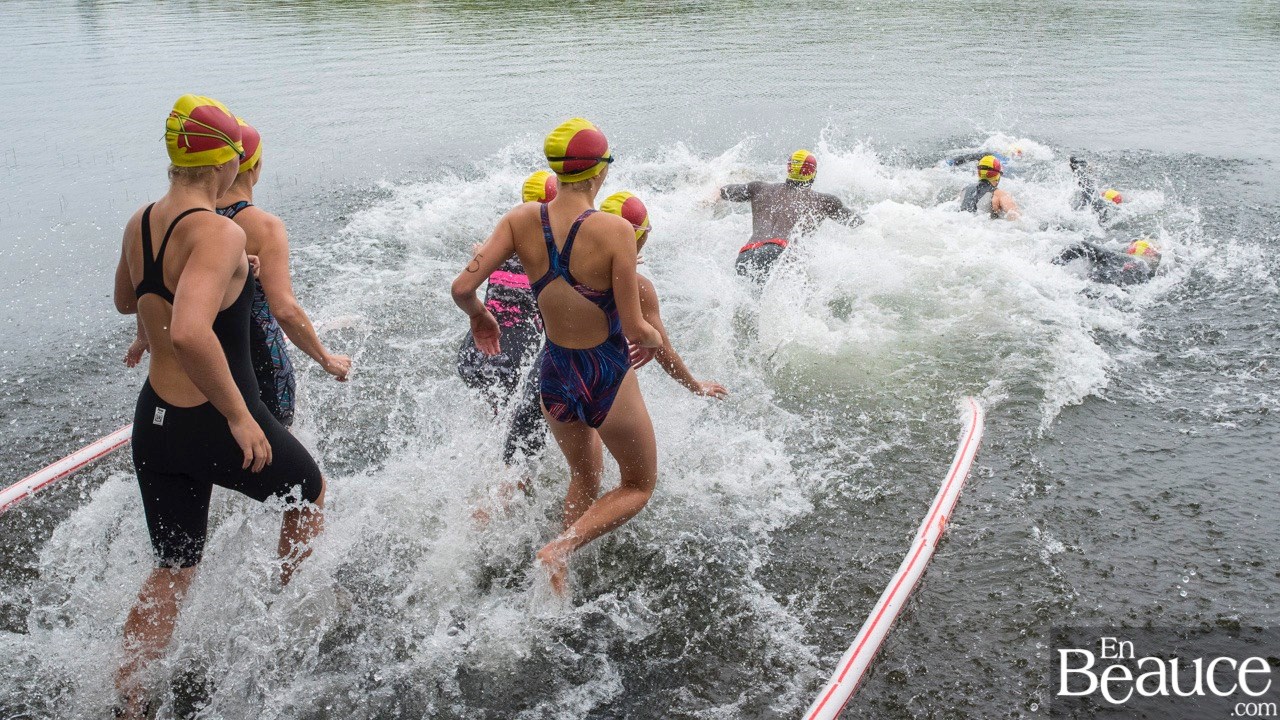 De 9 à 69 ans, de Saint-Georges à Sept-Îles, 172 triathlètes à l’assaut du Lac-Poulin