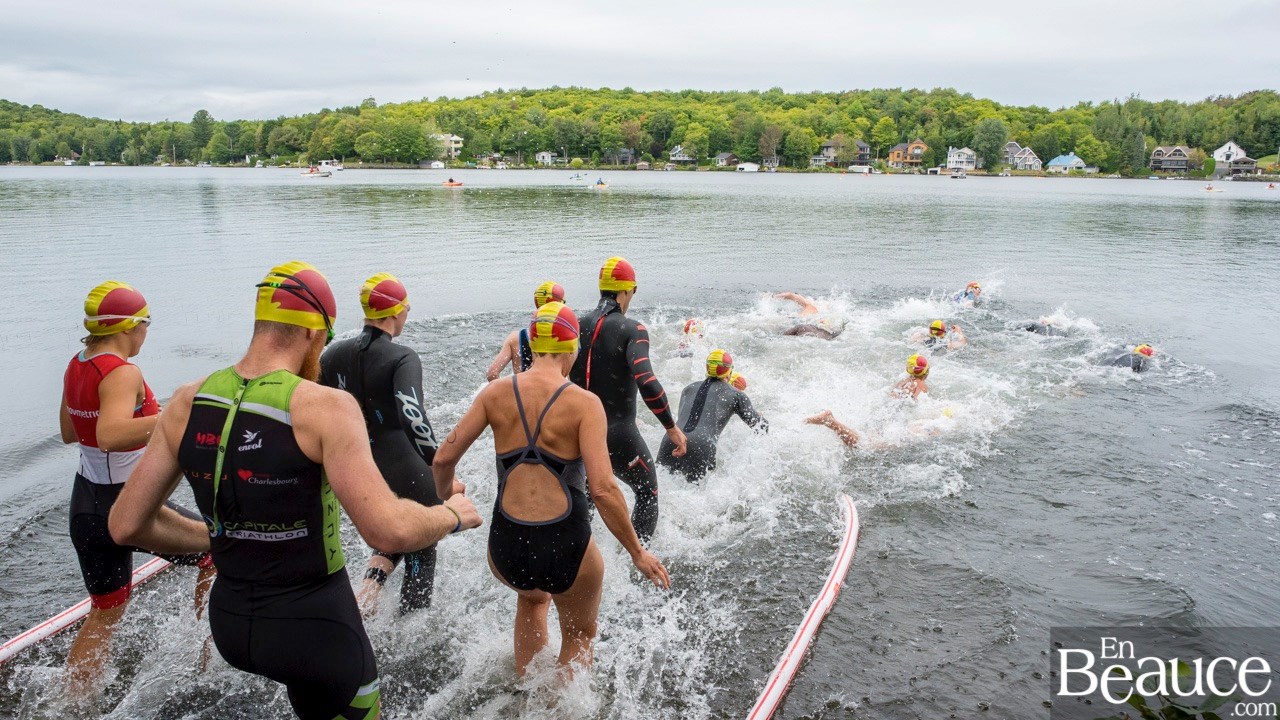 De 9 à 69 ans, de Saint-Georges à Sept-Îles, 172 triathlètes à l’assaut du Lac-Poulin
