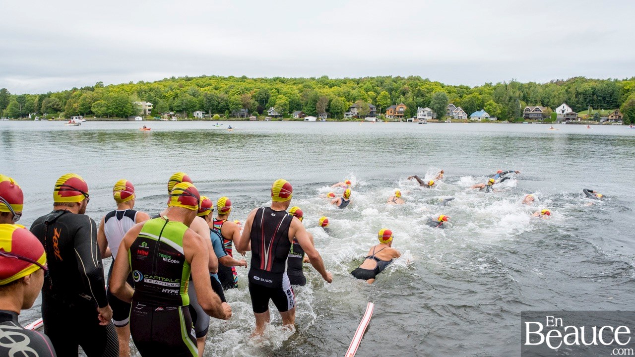 De 9 à 69 ans, de Saint-Georges à Sept-Îles, 172 triathlètes à l’assaut du Lac-Poulin