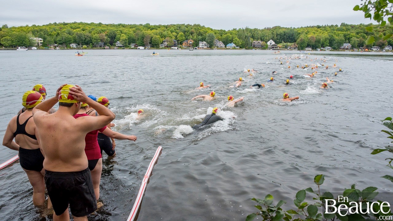 De 9 à 69 ans, de Saint-Georges à Sept-Îles, 172 triathlètes à l’assaut du Lac-Poulin