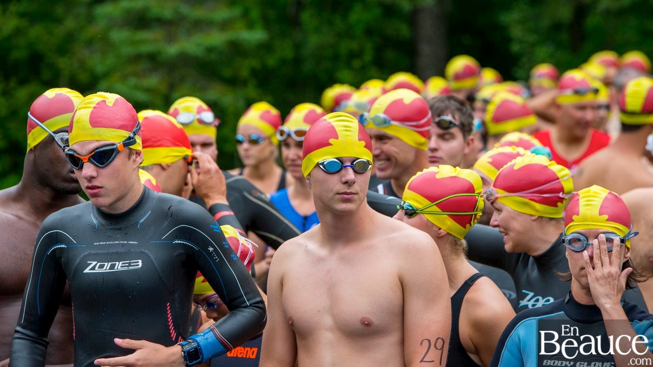 De 9 à 69 ans, de Saint-Georges à Sept-Îles, 172 triathlètes à l’assaut du Lac-Poulin