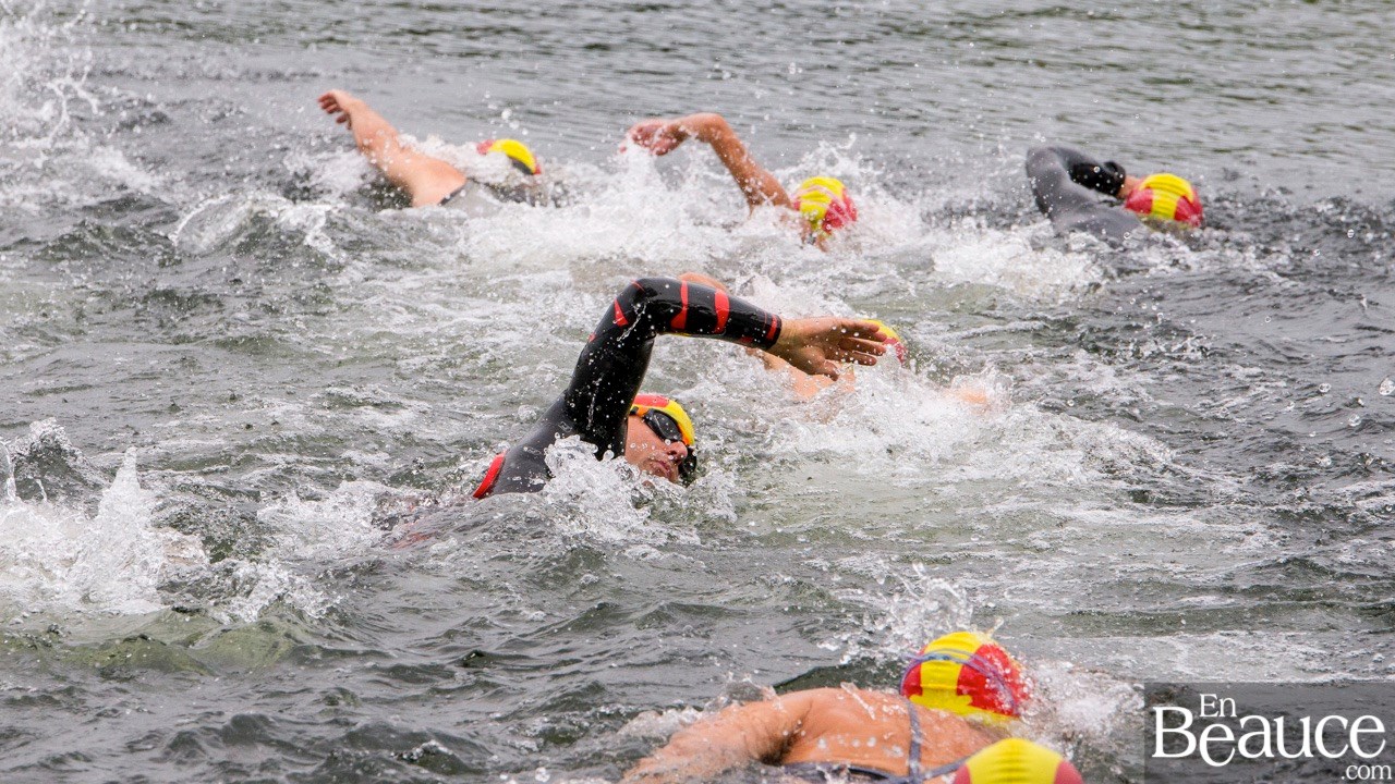 De 9 à 69 ans, de Saint-Georges à Sept-Îles, 172 triathlètes à l’assaut du Lac-Poulin