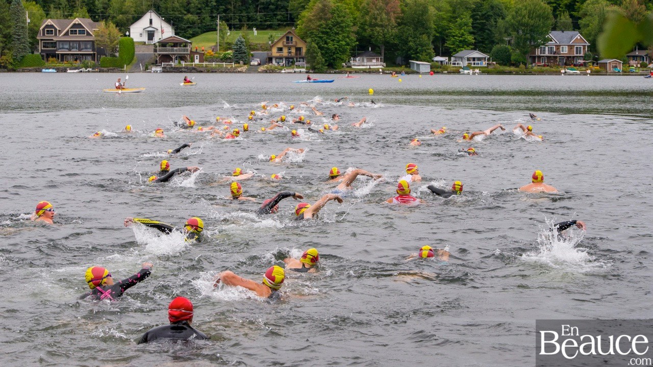 De 9 à 69 ans, de Saint-Georges à Sept-Îles, 172 triathlètes à l’assaut du Lac-Poulin