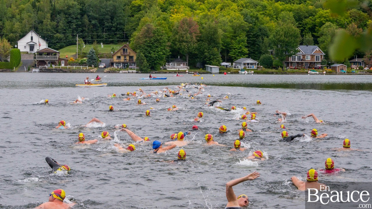 De 9 à 69 ans, de Saint-Georges à Sept-Îles, 172 triathlètes à l’assaut du Lac-Poulin