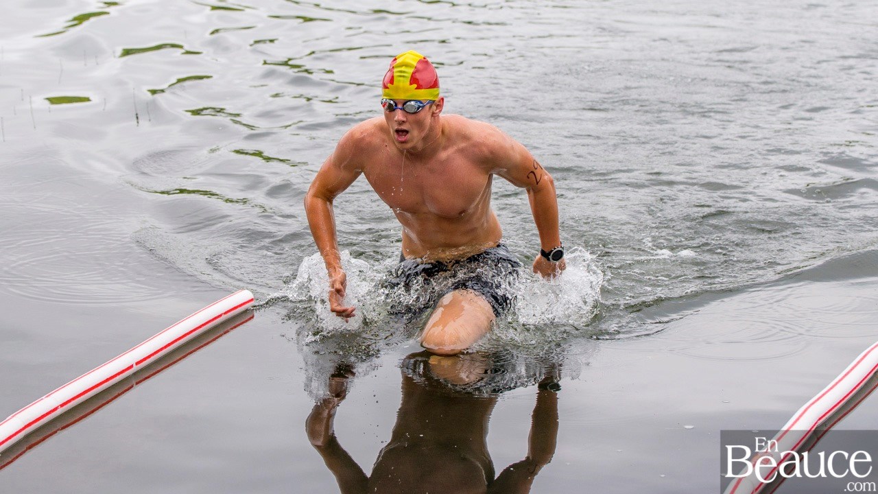 De 9 à 69 ans, de Saint-Georges à Sept-Îles, 172 triathlètes à l’assaut du Lac-Poulin