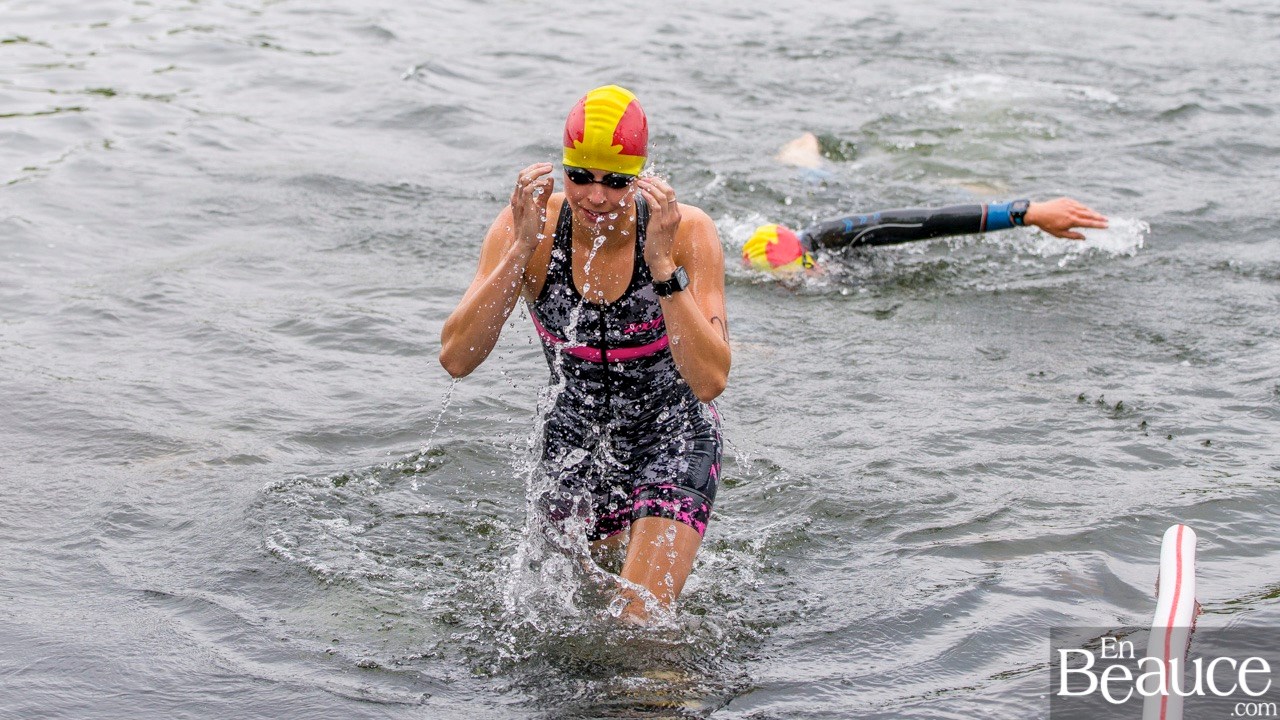De 9 à 69 ans, de Saint-Georges à Sept-Îles, 172 triathlètes à l’assaut du Lac-Poulin