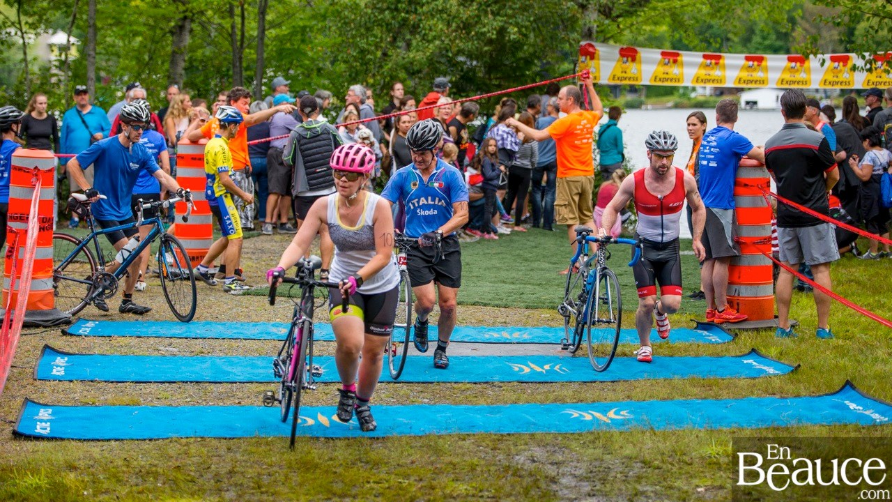 De 9 à 69 ans, de Saint-Georges à Sept-Îles, 172 triathlètes à l’assaut du Lac-Poulin