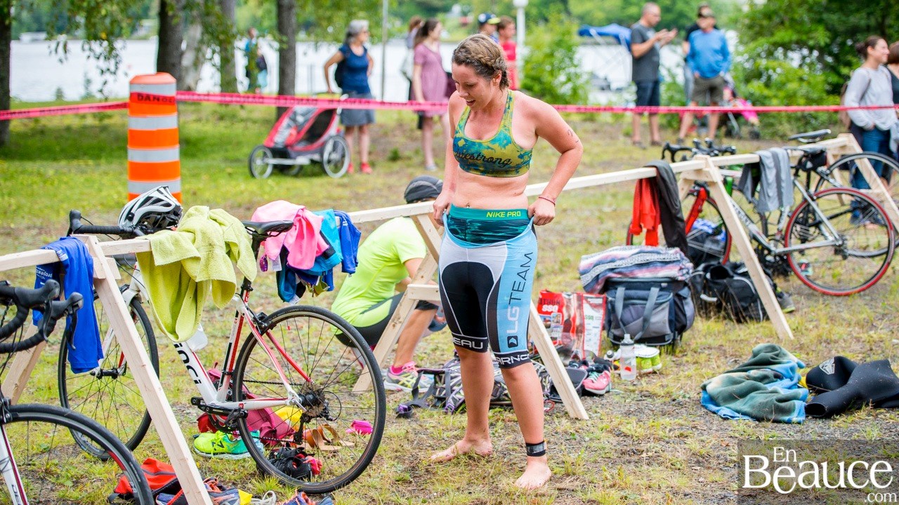 De 9 à 69 ans, de Saint-Georges à Sept-Îles, 172 triathlètes à l’assaut du Lac-Poulin