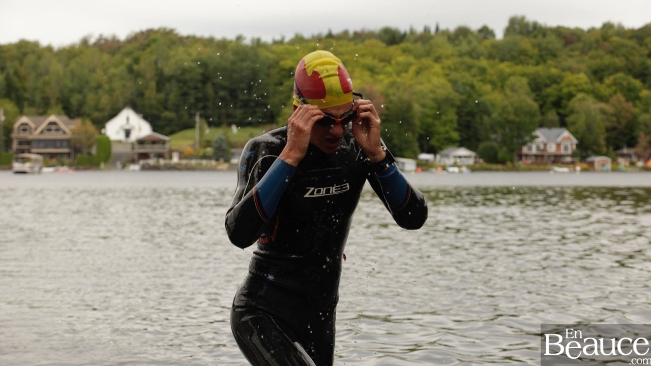 GALERIE 1/3 | Voyez les photos intégrales du Triathlon du Lac-Poulin : la natation
