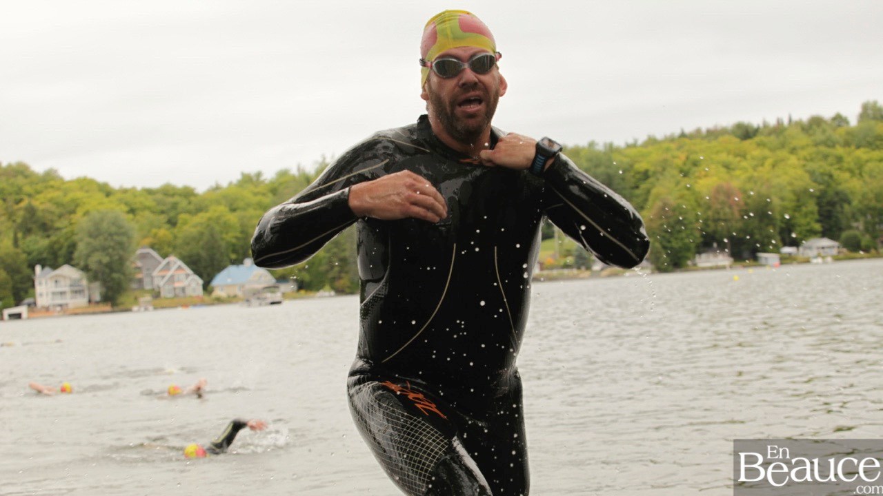 GALERIE 1/3 | Voyez les photos intégrales du Triathlon du Lac-Poulin : la natation