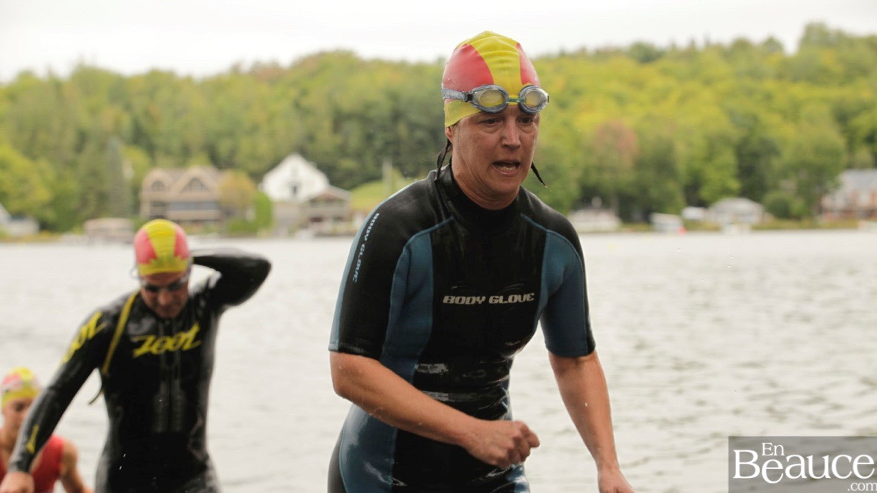 GALERIE 1/3 | Voyez les photos intégrales du Triathlon du Lac-Poulin : la natation