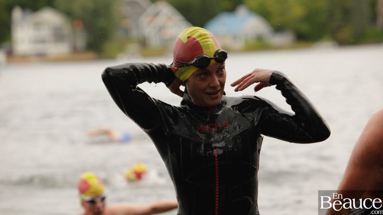 GALERIE 1/3 | Voyez les photos intégrales du Triathlon du Lac-Poulin : la natation