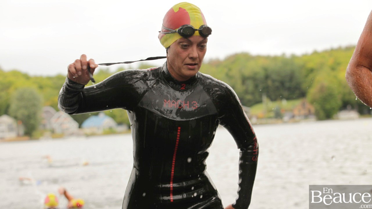 GALERIE 1/3 | Voyez les photos intégrales du Triathlon du Lac-Poulin : la natation