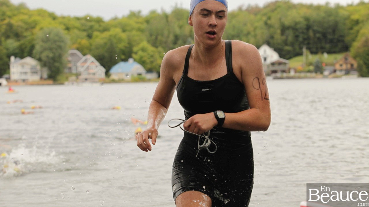 GALERIE 1/3 | Voyez les photos intégrales du Triathlon du Lac-Poulin : la natation